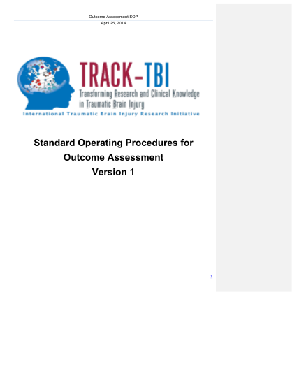 334504873-standard-operating-procedures-for-outcome-bb-track-tbi-tracktbi-ucsf
