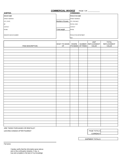 334593572-commercial-invoice-page-1-of-shipper-consignee