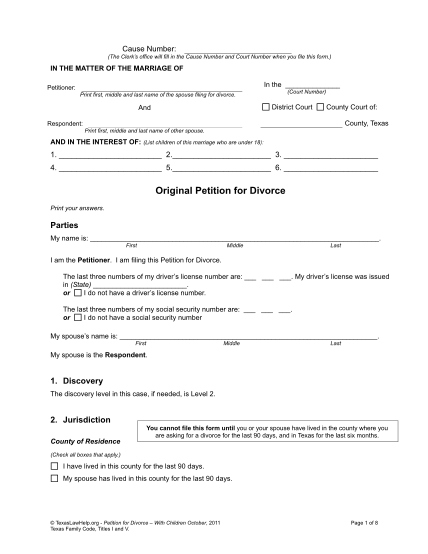 17 printable divorce papers free to edit download print cocodoc