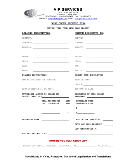 33507832-c-o-m-work-order-request-form-return-this-form-with-each-request-billing-information-return-documents-to-contact-contact-company-company-address-address-phone-phone-cell-cell-fax-fax-email-email-billing-instructions-credit