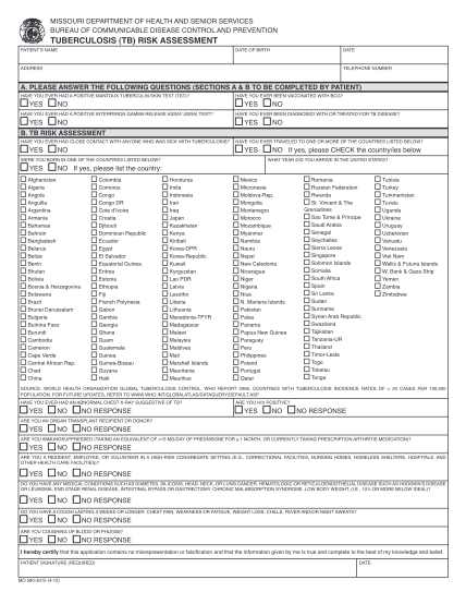335287-fillable-fillable-pdf-tb-risk-assessment-form-health-mo