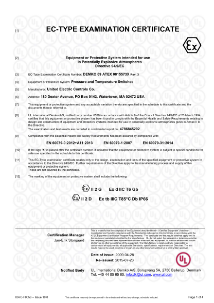 33613864-ec-type-examination-certificate-atex-united-electric-controls