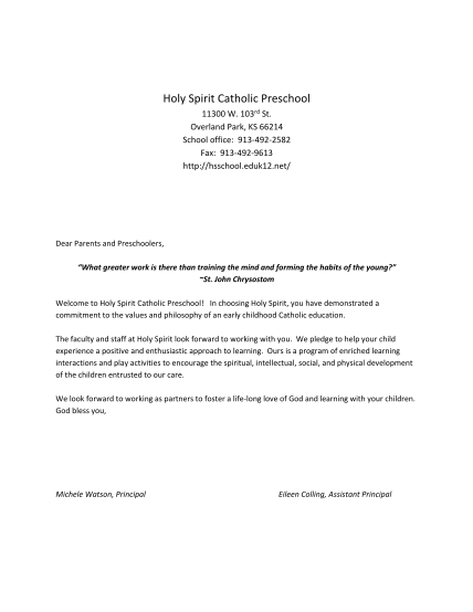 336410046-holy-spiritpreschoolhandbook2015-2016-holy-spirit-catholic-school-hscatholic