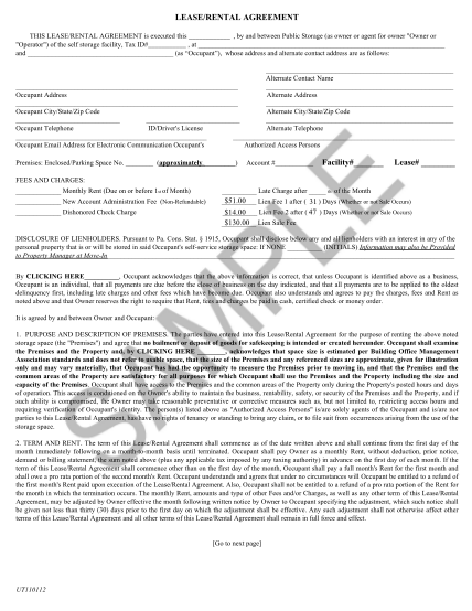 84 Vehicle Storage Agreement Template Free To Edit Download And Print Cocodoc 2263