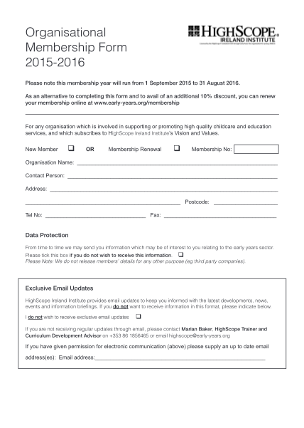 336597423-organisational-membership-form-2015-2016-early-years
