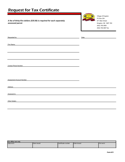 336651937-request-for-tax-certificate-form-kf4pdf-kingstonnovascotia