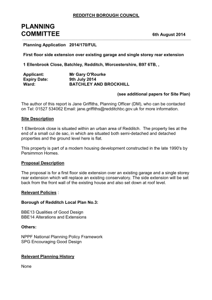 337383251-redditch-borough-council-planning-committee-6th-august-2014-planning-application-2014170ful-first-floor-side-extension-over-existing-garage-and-single-storey-rear-extension-1-ellenbrook-close-batchley-redditch-worcestershire-b97-6tb