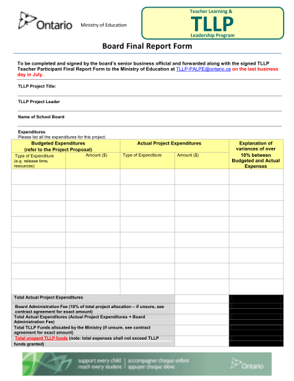 337393905-board-final-report-form-ontario-teachers-federation-otffeo-on