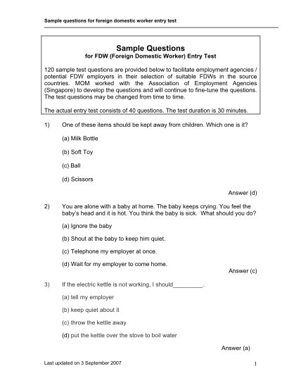337638730-sample-questions-for-foreign-domestic-worker-entry-test