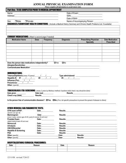 22 General Medical Form - Free to Edit, Download & Print | CocoDoc