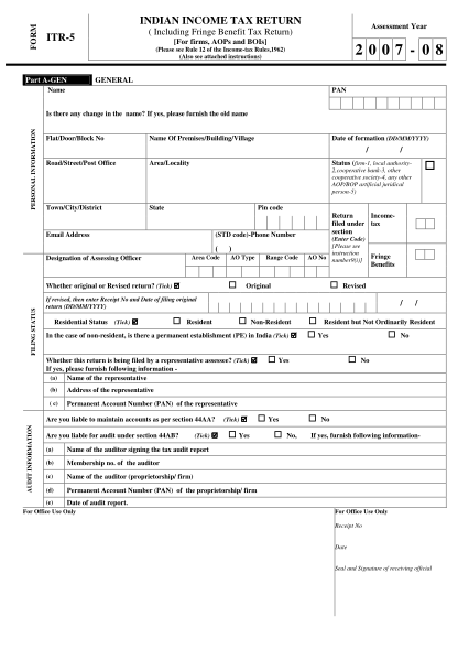 33837953-form-itr-5-indian-income-tax-return-taxindiaonlinecom