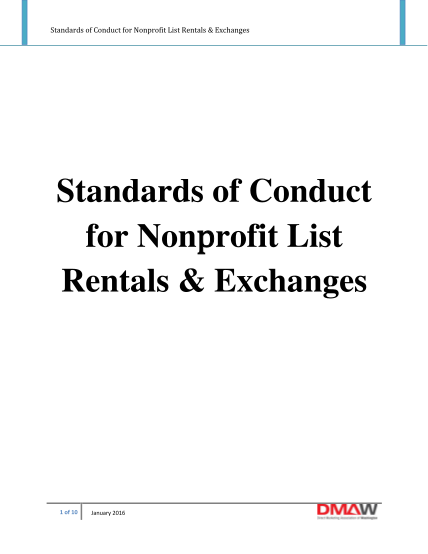 339253489-standards-of-conduct-for-nonprofit-list-rentals-exchanges-dmaw