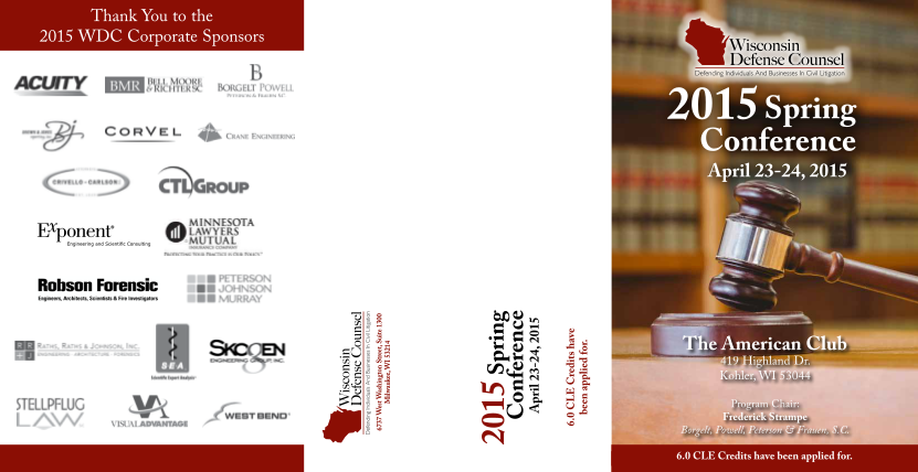 340218720-thank-you-to-the-2015-wdc-corporate-sponsors-wisconsin-defense-counsel-defending-individuals-and-businesses-in-civil-litigation-2015-spring-conference-april-2324-2015-6-wdc-online