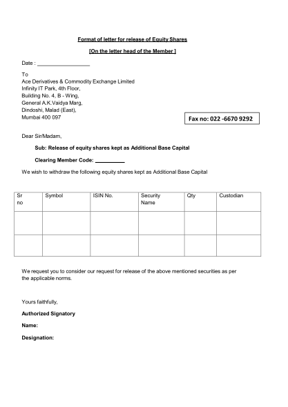 34127965-format-of-letter-for-release-of-equity-shares-kotak-anchored-ace-bb