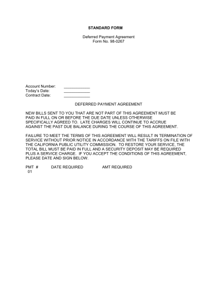34174117-standard-form-deferred-payment-agreement-form-no-98