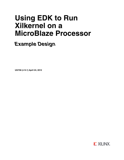 34183782-xilinx-using-edk-to-run-xilkernel-on-a-microblaze-processor