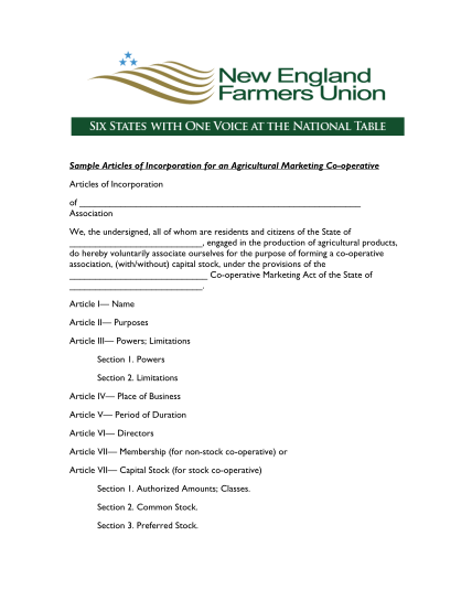342304366-appendix-1-sample-articles-of-incorporation-for-an-agricultural-marketing-codocx-newenglandfarmersunion