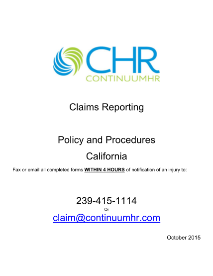 342700167-claims-reporting-policy-and-procedures-california