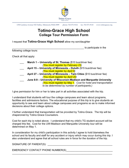 342983598-spring-college-permission-slip-totino-grace-high-school-apply-totinograce