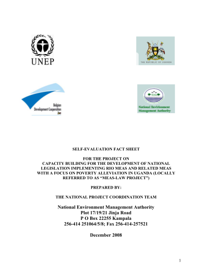 343044947-uganda-self-evaluation-fact-sheet-meas-law-december-08-nemaug