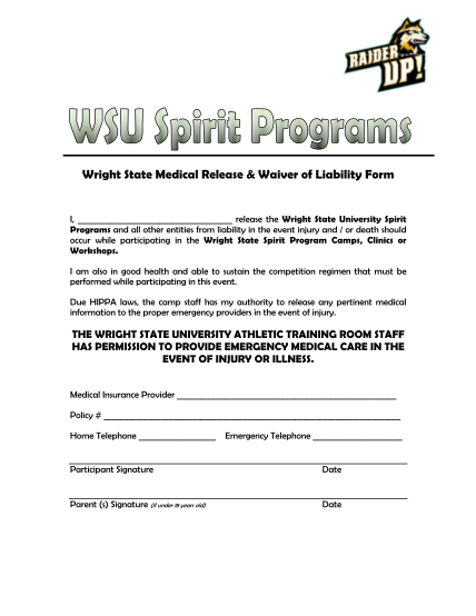 34344107-wright-state-medical-release-amp-waiver-of-liability-form