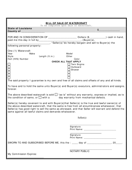 3442810-louisiana-bill-of-sale-for-watercraft-or-boat