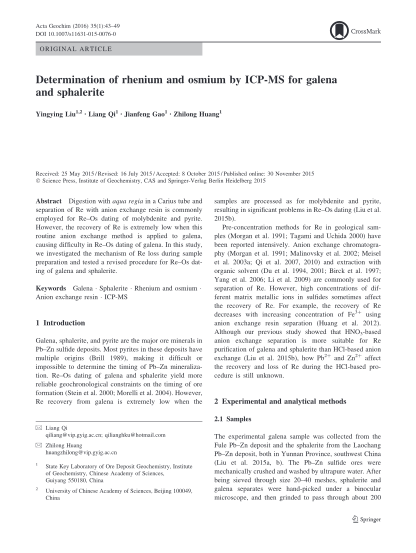 345280977-determination-of-rhenium-and-osmium-by-icp-ms-for-galena-and-english-gyig-cas