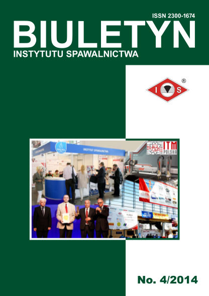 345316281-biuletyn-instytutu-spawalnictwa-no-42014-biuletyn-informs-about-research-achievements-new-welding-machines-and-technologies-welding-subjects-in-standardization-certification-and-publications-activities-of-the-international-welding