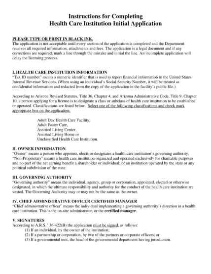 345358-fillable-az-initial-application-for-a-health-care-institution-license-instructions-form-azdhs