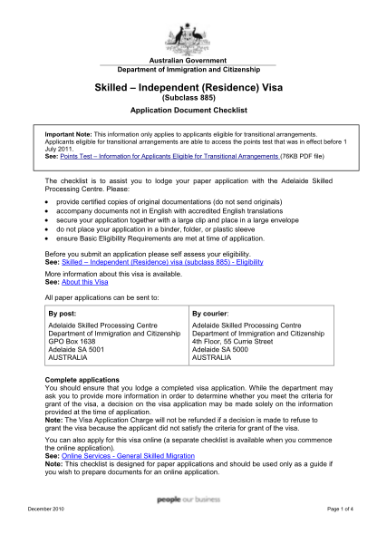 345371-fillable-documents-for-885-visa-form-immi-gov