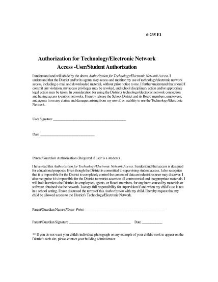 345912162-authorization-for-technologyelectronic-network-access