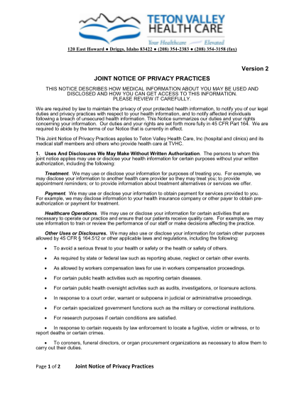 346241027-joint-notice-of-privacy-practices-form-2228_1-teton-valley-tvhcare