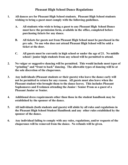 346381715-pleasant-high-school-dance-regulations-pleasant-treca