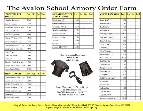 346679012-the-avalon-school-armory-order-form-avalonschools