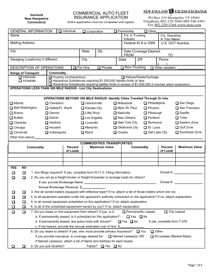 119 Commercial Trailer Rental Agreement Page 3 - Free To Edit, Download 