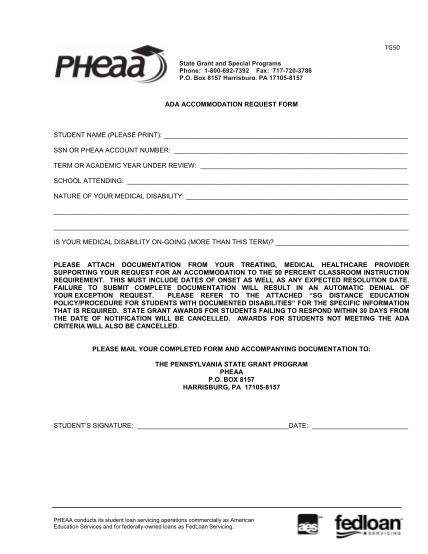 347117-fillable-ada-accomodation-request-form-pheaa