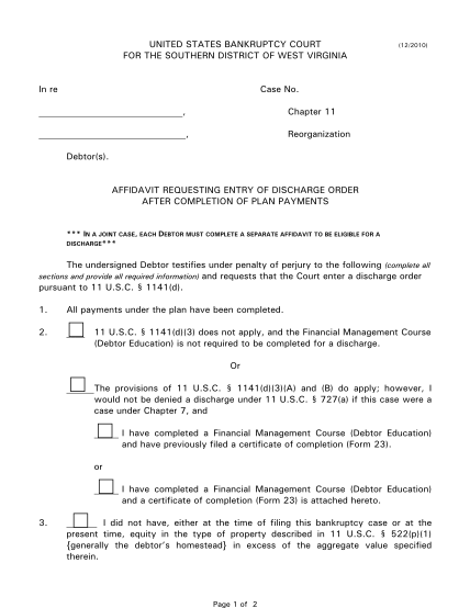 347425331-affidavit-requesting-entry-of-discharge-order-wvsb-uscourts