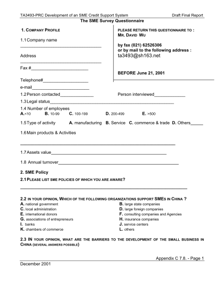34772757-appendix-78-sme-survey-questionnaire-draft-final-report