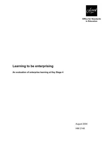 347753284-learning-to-be-enterprising-an-evaluation-of-enterprise-learning-ks4