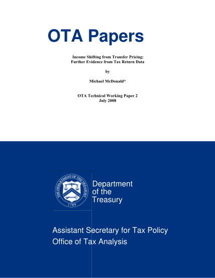 34820672-ota-technical-paper-2-income-shifting-from-transfer-pricing-mcdonald-income-shifting-from-transfer-pricing