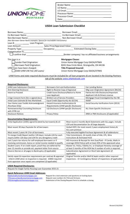 348594950-usda-loan-submission-checklist-union-home-mortgage