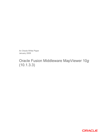 34881774-oracle-fusion-middleware-mapviewer-10g-10133-white-paper