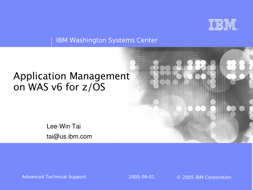 34890553-application-management-on-was-v6-for-zos-ibm-zvm-operating-system