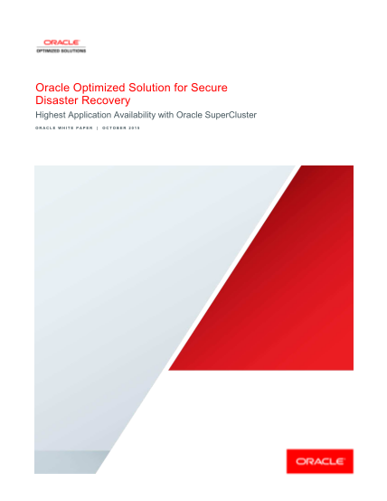 34921410-oracle-optimized-solution-for-secure-disaster-recovery-implementing-a-remote-disaster-recovery-site-with-oracle-optimized-solution-for-disaster-recovery-protects-businesses-against-costly-downtime