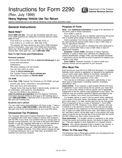 34937242-instructions-for-form-2290-department-of-the-treasury-internal-revenue-service-rev