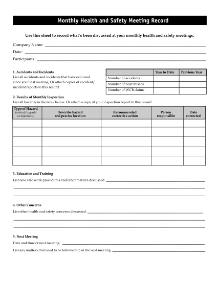 34950625-health-and-safety-record-form