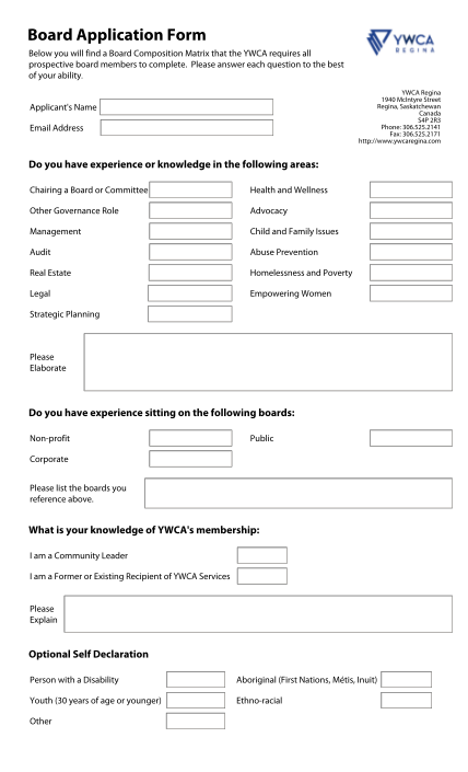 34955123-board-application-form-ywca-regina