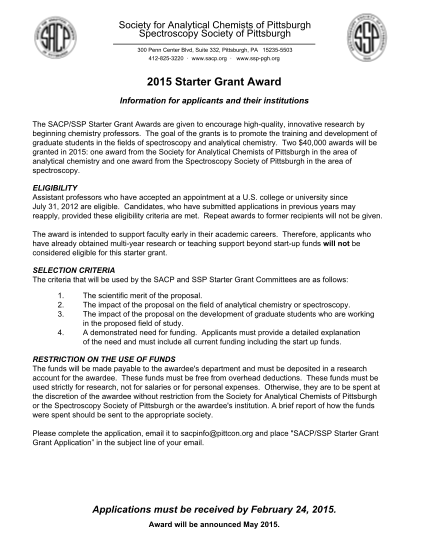 350065683-2015-starter-grant-award-society-for-analytical-chemists-of