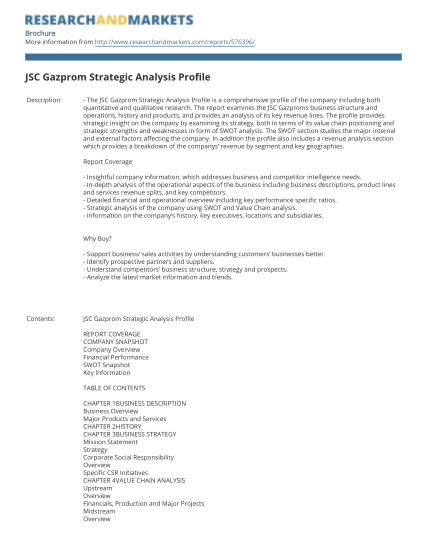 35071190-jsc-gazprom-strategic-analysis-profile-research-and-markets