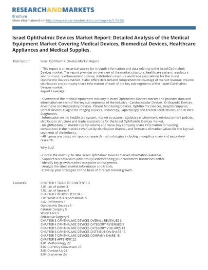35088960-israel-ophthalmic-devices-market-report-detailed-analysis-of